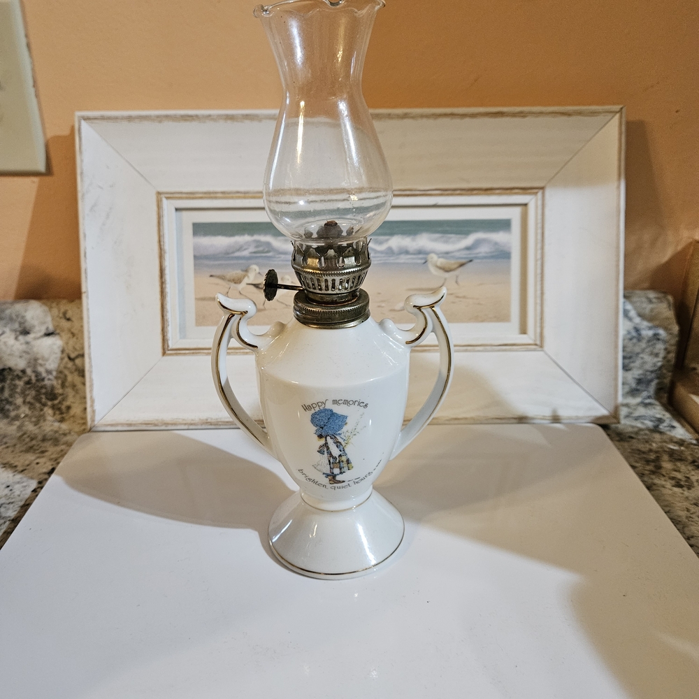 Holly Hobbie Oil Lamp